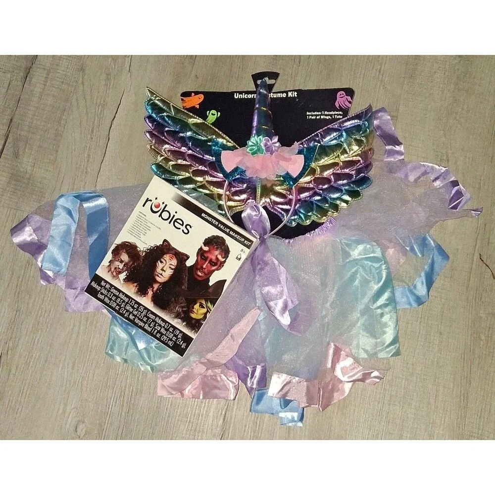 Rubie's Unicorn Costume Kit with Makeup